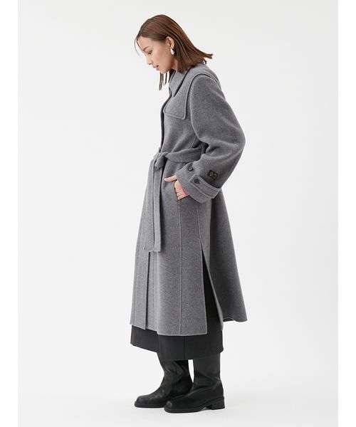 ロングリバーコート（ステンカラーコート）｜Mila Owen（ミラ