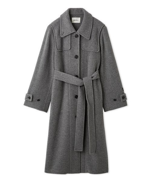 ロングリバーコート（ステンカラーコート）｜Mila Owen（ミラ