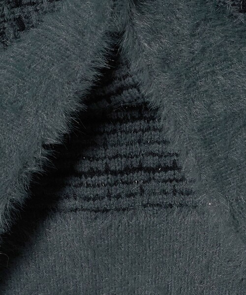 A DAY IN THE LIFE UNITED ARROWS(アデイインザライフユナイテッドアローズ)の「ツイードライク クルーネックニット <A DAY IN THE LIFE>(ニット/セーター・レディース・オフホワイト/オリーブ/ブラウン系・FREE)」の17枚目の写真