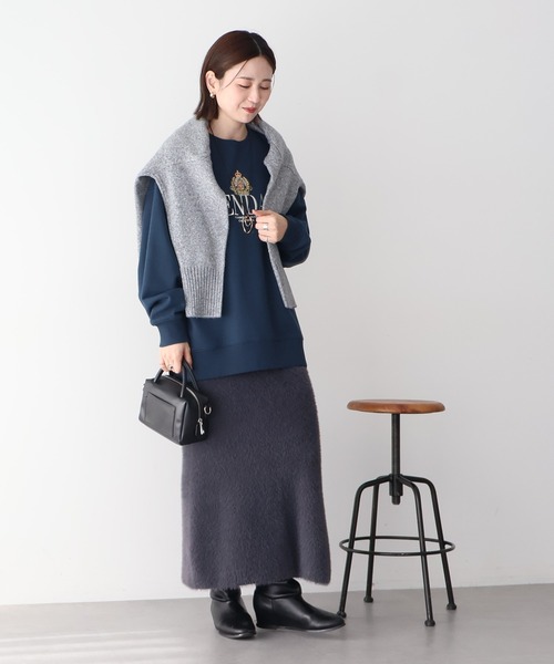 シャギーニットナロースカート（スカート）｜AMERICAN HOLIC