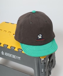 Duckster（ダックスター）の「DUCKSTER おじさん柄 刺繍 スウェット ショートバイザー キャップ CAP 男女兼用（キャップ）」