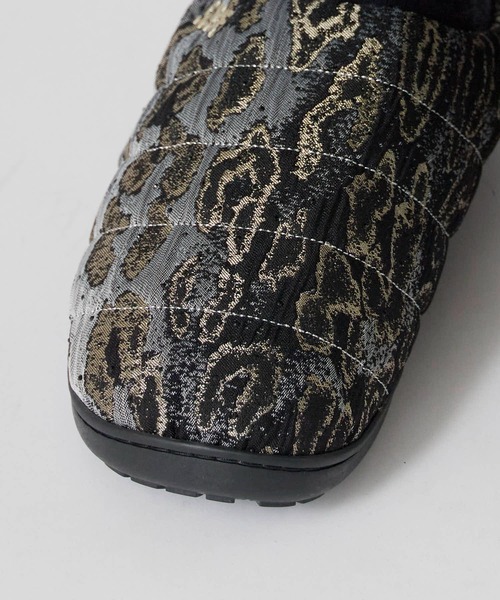 SUBU/スブ DOTS SHADOW クッションインソール ジャカード織サンダル