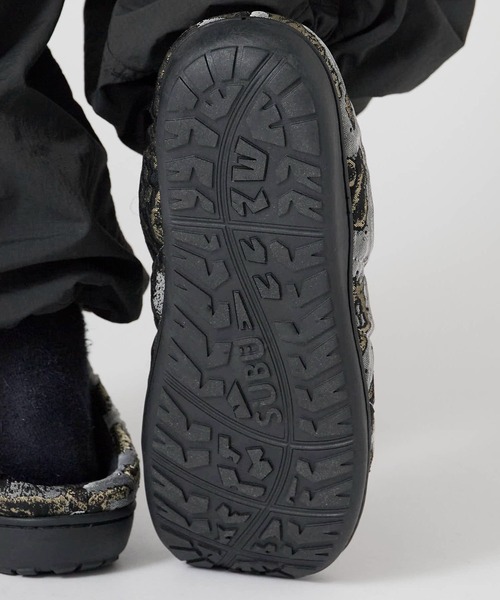 SUBU/スブ DOTS SHADOW クッションインソール ジャカード織サンダル