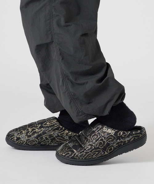 SUBU/スブ DOTS SHADOW クッションインソール ジャカード織サンダル