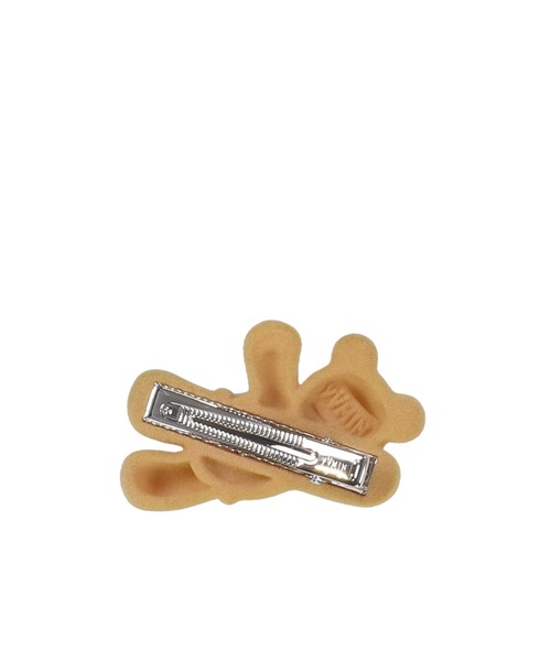 YVMIN(イヴミン)の「GREETING BEAR HAIR CLIP(バレッタ/ヘアクリップ・レディース・ブラウン・1/2)」の2枚目の写真