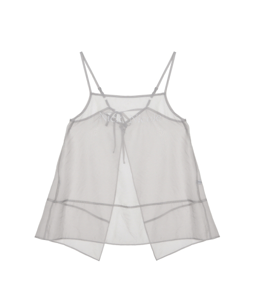 NICK&NICOLE(ニックアンドニコール)の「SEE-THROUGH LAYERED BUSTIER_LIGHT GRAY(Tシャツ/カットソー・レディース・その他・FREE)」の4枚目の写真