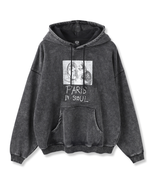 AVANDRESS（アバンドレス ）の「Mirror Cat Hoody SALT BLACK（パーカー・レディース・ブラックミックス・MEDIUM/LARGE）」の4枚目の写真