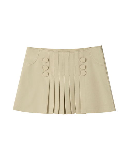 AVANDRESS（アバンドレス ）の「Button Mini Skirt BLACK（スカート・レディース・その他・SMALL/MEDIUM/LARGE）」の3枚目の写真
