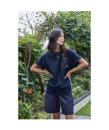 THE GREEN LAB（ザグリーンラボ）の「Sorona Recycle Pocket Short Sleeve T-Shirt [Navy]（Tシャツ/カットソー）」
