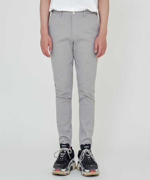 TRIP LE SENS(トリップ ル センス)の「STRAIGHT FIT BANDING SLACKS GREY(スラックス・レディース・その他・LARGE/MEDIUM/SMALL)」の1枚目の写真