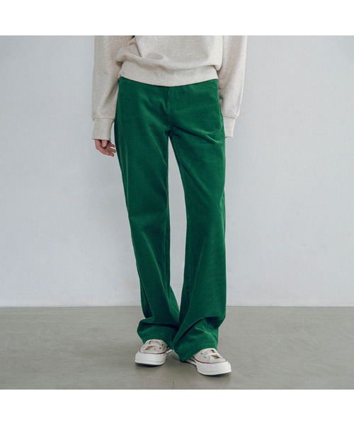 VANONE ATELIER(バノンアトリエ)の「P3260 カラーコーデュロイパンツ_Green(その他パンツ・レディース・グリーン・SMALL/MEDIUM/LARGE)」の1枚目の写真