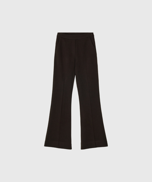 LOOKAST(ルックキャスト)の「ヘッダーブーツカットバンディングパンツ_ブラウン / HEATHER BOOTS CUT BANDING PANTS_BROWN(その他パンツ・レディース・ブラウン・SMALL)」の2枚目の写真