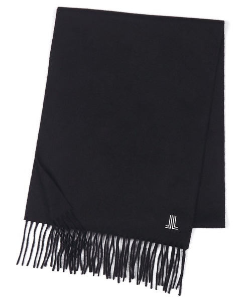 ア*ン様 カシミヤ　マフラー ワンポイントロゴ カシミヤマフラー（マフラー）｜LANVIN en Bleu