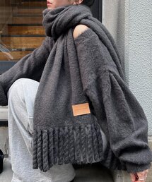 マフラー（グレー/灰色系・ブランドロゴ）ファッション通販 - ZOZOTOWN