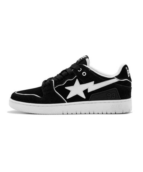 A BATHING APE(アベイシングエイプ)の「SK8 STA #2(スニーカー・メンズ・ブラック/ブルー/レッド・8/13/8.5/9.5/7/9/12/10/11)」の4枚目の写真