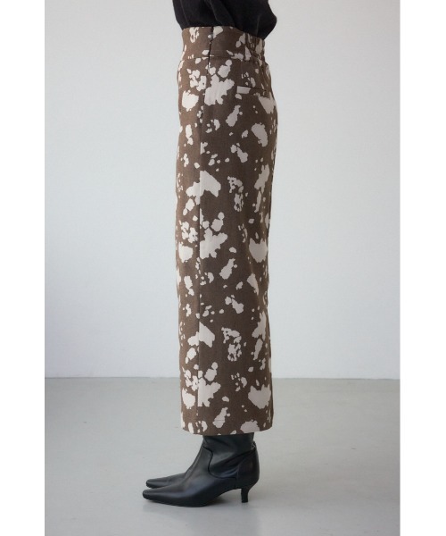 AZUL by moussy（アズールバイマウジー）の「カウ柄ジャガードタイトスカート（スカート・レディース・ホワイト系その他/ブラウン系その他・SMALL/MEDIUM）」の18枚目の写真