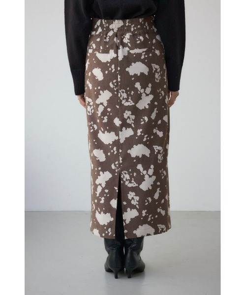 AZUL by moussy（アズールバイマウジー）の「カウ柄ジャガードタイトスカート（スカート・レディース・ホワイト系その他/ブラウン系その他・SMALL/MEDIUM）」の19枚目の写真