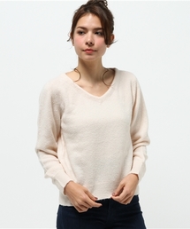 one after another NICE CLAUP | 【5位 SHOP売れ筋 ナイスクラップ】もちもちＶネックニット(ニット/セーター)