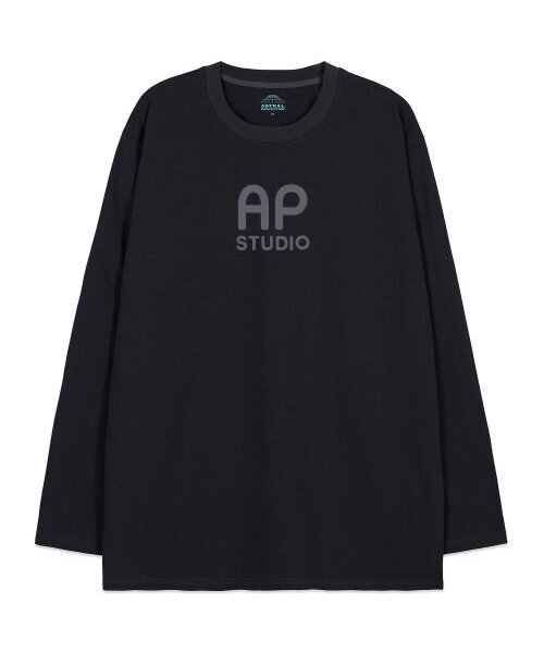ASTRAL PROJECTION(アストラルプロジェクション)の「エイピーエイピー オーバーサイズ ロングスリーブTシャツ_チャコール(Tシャツ/カットソー・メンズ・その他・MEDIUM/X-LARGE/LARGE)」の2枚目の写真