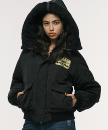 NYXX（エヌワイエックスエックス）の「SLIDE BOMBER JACKET BLACK（ダウンジャケット/コート）」