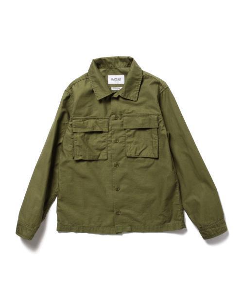 BEAMS BOY(ビームスボーイ)の「【FUDGE5月号掲載】BEAMS BOY / ファティーグ ジャケット(ブルゾン・レディース・ベージュ/オリーブ・ONE SIZE)」の21枚目の写真