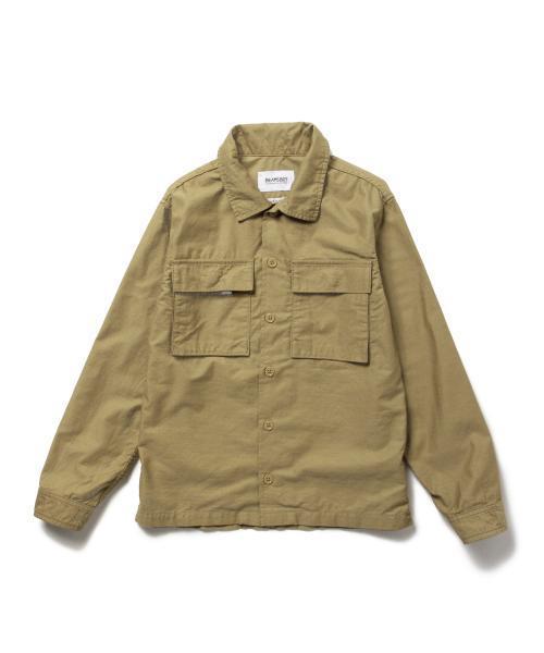 BEAMS BOY(ビームスボーイ)の「【FUDGE5月号掲載】BEAMS BOY / ファティーグ ジャケット(ブルゾン・レディース・ベージュ/オリーブ・ONE SIZE)」の7枚目の写真