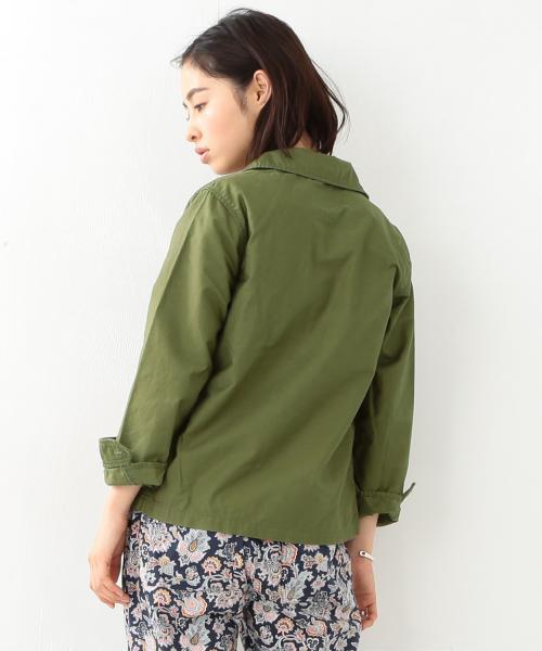 BEAMS BOY(ビームスボーイ)の「【FUDGE5月号掲載】BEAMS BOY / ファティーグ ジャケット(ブルゾン・レディース・ベージュ/オリーブ・ONE SIZE)」の10枚目の写真