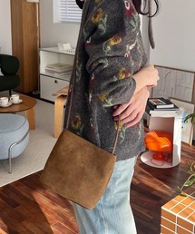 フェイクスエード ミニショルダーバッグ