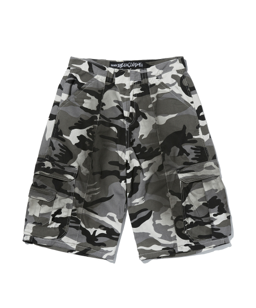suade（スエード）の「WIDE CARGO SHORTS [WHITE CAMO]（その他パンツ・レディース・その他・SMALL/MEDIUM/LARGE）」の3枚目の写真