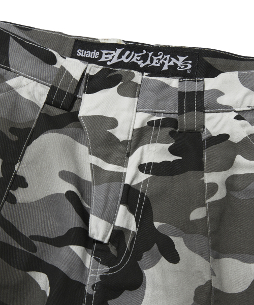 suade（スエード）の「WIDE CARGO SHORTS [WHITE CAMO]（その他パンツ・レディース・その他・SMALL/MEDIUM/LARGE）」の5枚目の写真
