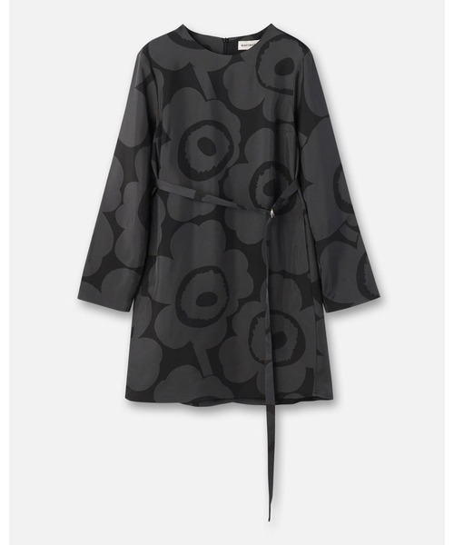 marimekko(マリメッコ)の「Hienous Unikko / Dress(ワンピース・レディース・ブラック・40/38/36/34)」の3枚目の写真