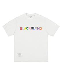 ビビディ アンカバー カラーズ ロゴ ピグメント 半袖Tシャツ (ヴィンテージホワイト)