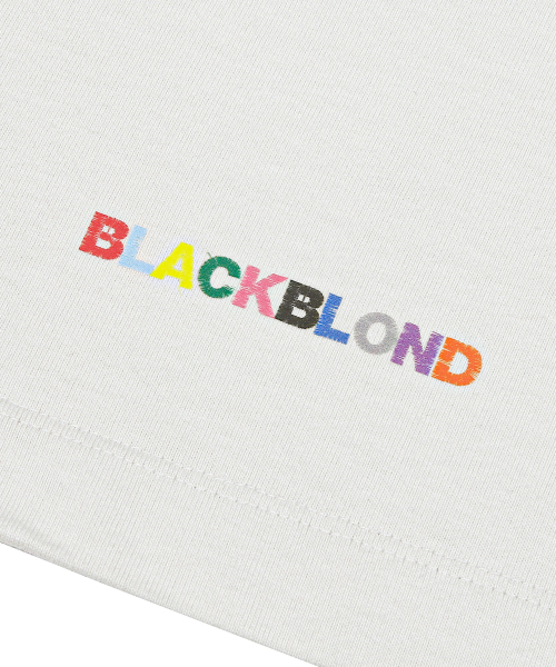 BLACK BLOND(ブラック ブロンド)の「ビビディ アンカバー カラーズ ロゴ ピグメント 半袖Tシャツ (ヴィンテージホワイト)(Tシャツ/カットソー・メンズ・その他・MEDIUM/LARGE/X-LARGE)」の7枚目の写真