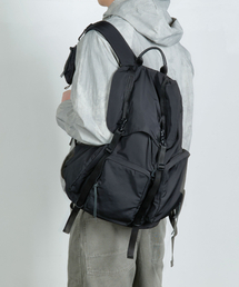 SSRL（シエスタ ロイヤル レーベル）の「Tenon Rucksack / Black（バックパック/リュック）」