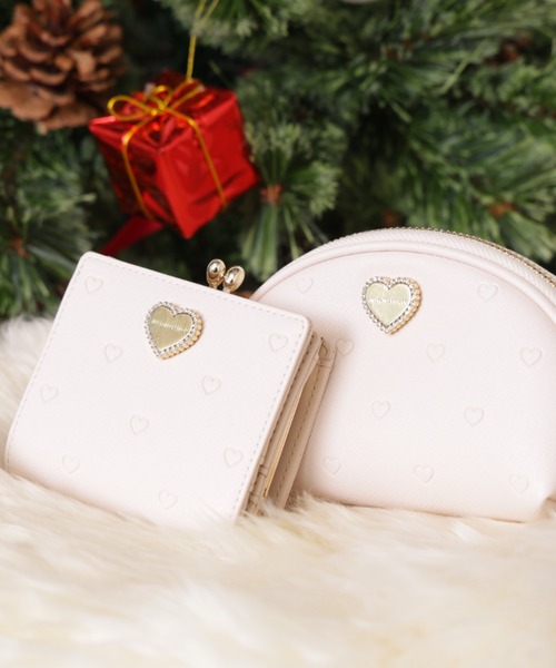 エンボスハートがま口ウォレット（財布）｜JILL by JILL STUART