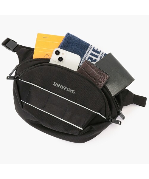 BRIEFING（ブリーフィング）の「MFC CROSS BODY BAG（Mサイズ）（ショルダーバッグ・メンズ・ブラック・FREE）」の11枚目の写真