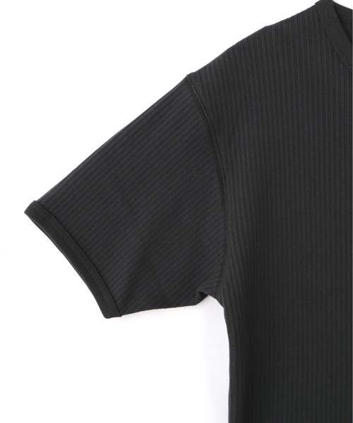 Schott(ショット)の「Schott/ショット/ARMY RIB T-SHIRT/アーミーリブ Tシャツ(Tシャツ/カットソー・メンズ・ブルーグレー/チャコールグレー/ナチュラル・M/L/XL/2XL)」の20枚目の写真