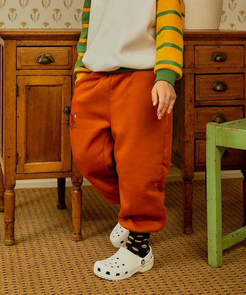MINIDOU(ミニドウ)の「ビーバー 子供 裏起毛パンツ ジョガーパンツ(スウェットパンツ・レディース・その他・110/120/130/140/150/90/100)」の5枚目の写真