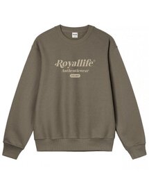 RLCN1007 ニューアセンティックロゴ裏起毛スウェット - トープ
