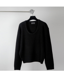 GOZER（ゴーザー）の「U-NECK HAZZI KNIT（ニット/セーター）」