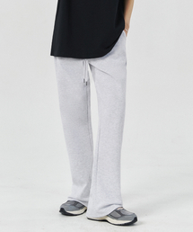 NOMBRE（ノンブレ）の「フレアスウェットパンツ [ホワイトメランジ]（その他パンツ）」