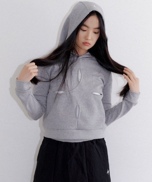 THE FACO(ファコ)の「4 SLIT HOODY GRAY(パーカー・レディース・その他・FREE)」の1枚目の写真