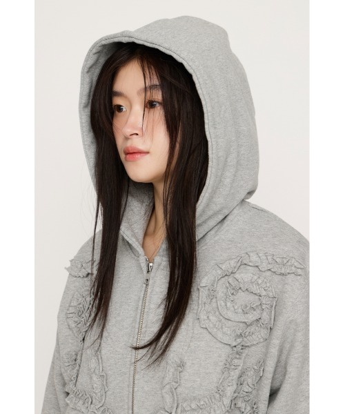 【完売品】新品未使用 SLY FRONT ZIP FRILL トップス　パーカー SLY | FRONT ZIP FRILL トップス (その他トップス ) |SHEL'TTER WEBSTORE