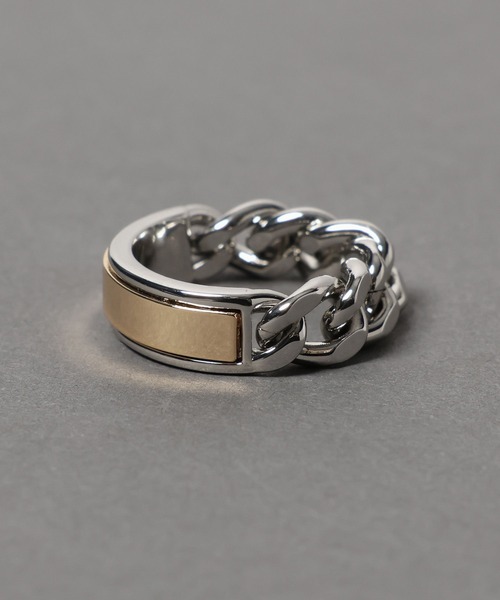 RAGEBLUE(レイジブルー)の「COMBINATION RING / コンビネーションリング(リング・メンズ・ブラック系その他/ベージュ系その他・FREE)」の7枚目の写真