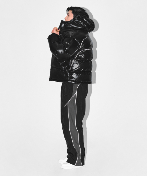 BORN TO WIN（ボーントゥウィン）の「SILVER B RIPSTOP PUFFER DOWN [BLACK]（ダウンジャケット/コート・メンズ・その他・1/2/3）」の6枚目の写真