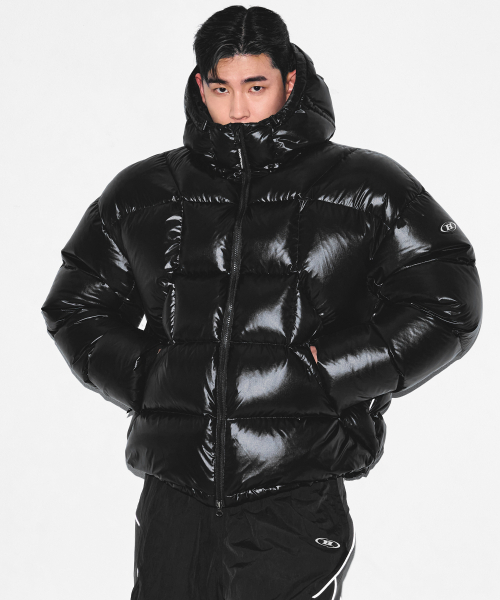 BORN TO WIN（ボーントゥウィン）の「SILVER B RIPSTOP PUFFER DOWN [BLACK]（ダウンジャケット/コート・メンズ・その他・1/2/3）」の11枚目の写真