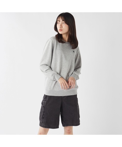 FILA GOLF(フィラゴルフ )の「FILA フィラ クルーネック 裏毛 スウェット トレーナー(スウェット・レディース・ブラック/杢グレー/ターコイズブルー・M/L/LL)」の11枚目の写真