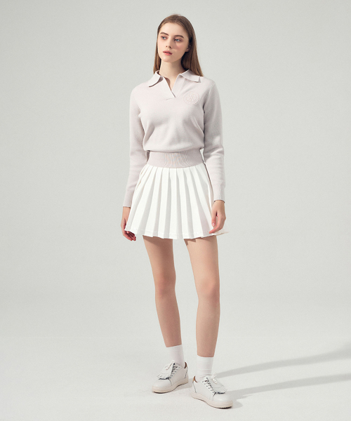 LORDLOAR(ロードロアル)の「シグニチャーカラー長袖ニットPINK(ニット/セーター・レディース・その他・MEDIUM/SMALL/LARGE)」の3枚目の写真