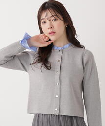 PROPORTION BODY DRESSING | フリルショートカーデ / 1216174200(カーディガン/ボレロ)