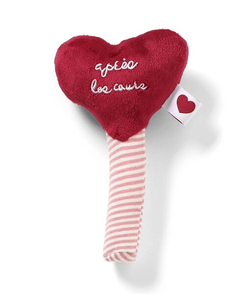 apres les cours（アプレレクール）の「ハート&星モチーフラトル（その他ベビー用品・キッズ・イエロー/レッド・FREE）」の10枚目の写真